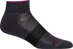 Icebreaker Multisport Light Mini Socks - Women's|-|Chaussettes Multisport Light Mini - Femme -Icebreaker ICE IB105127 7EJet 20Heather