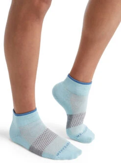 Icebreaker Multisport Light Mini Socks - Women's|-|Chaussettes Multisport Light Mini - Femme -Icebreaker ICE IB105127 7E 7ESide 20Haze 20 20Azul 20 20Metro 20Heather