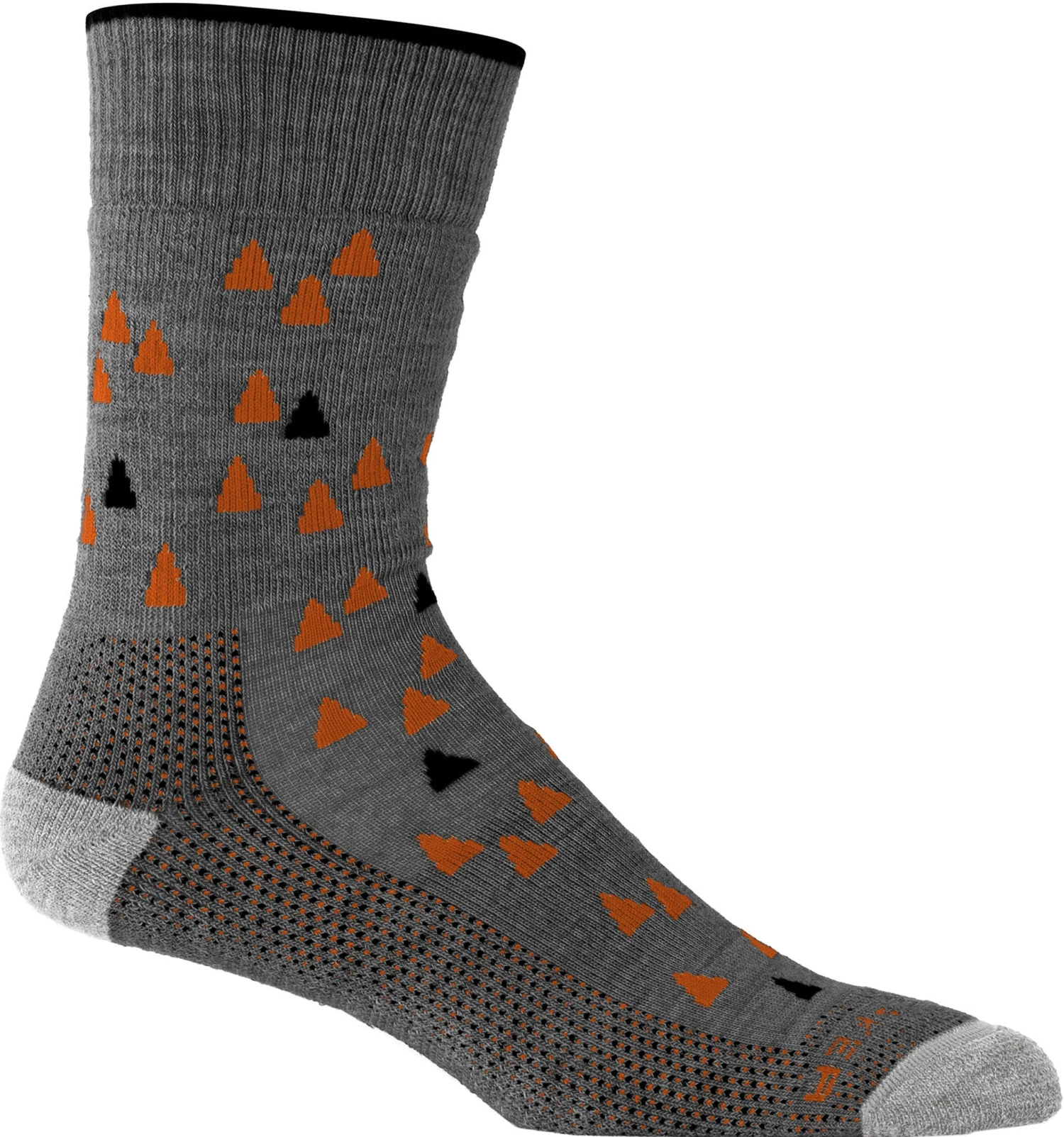 Icebreaker Hike Medium Crew Tree Line Socks - Men's|-|Bas Tree Line De Hike Medium Crew - Homme 3 Icebreaker Hike Medium Crew Tree Line Socks - Men's|-|Bas Tree Line De Hike Medium Crew - Homme