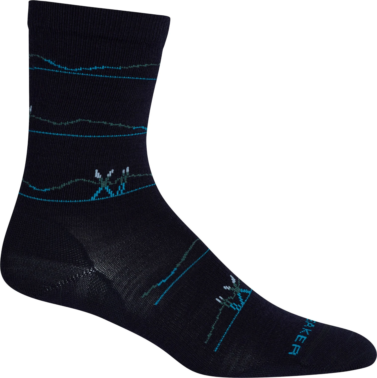 Icebreaker Merino Lifestyle Ultralight Crew Ski Socks Backcountry - Women's|-|Bas Backcountry Ski Merino Lifestyle Ultralight - Femme 5 Icebreaker Merino Lifestyle Ultralight Crew Ski Socks Backcountry - Women's|-|Bas Backcountry Ski Merino Lifestyle Ultralight - Femme - Image 3