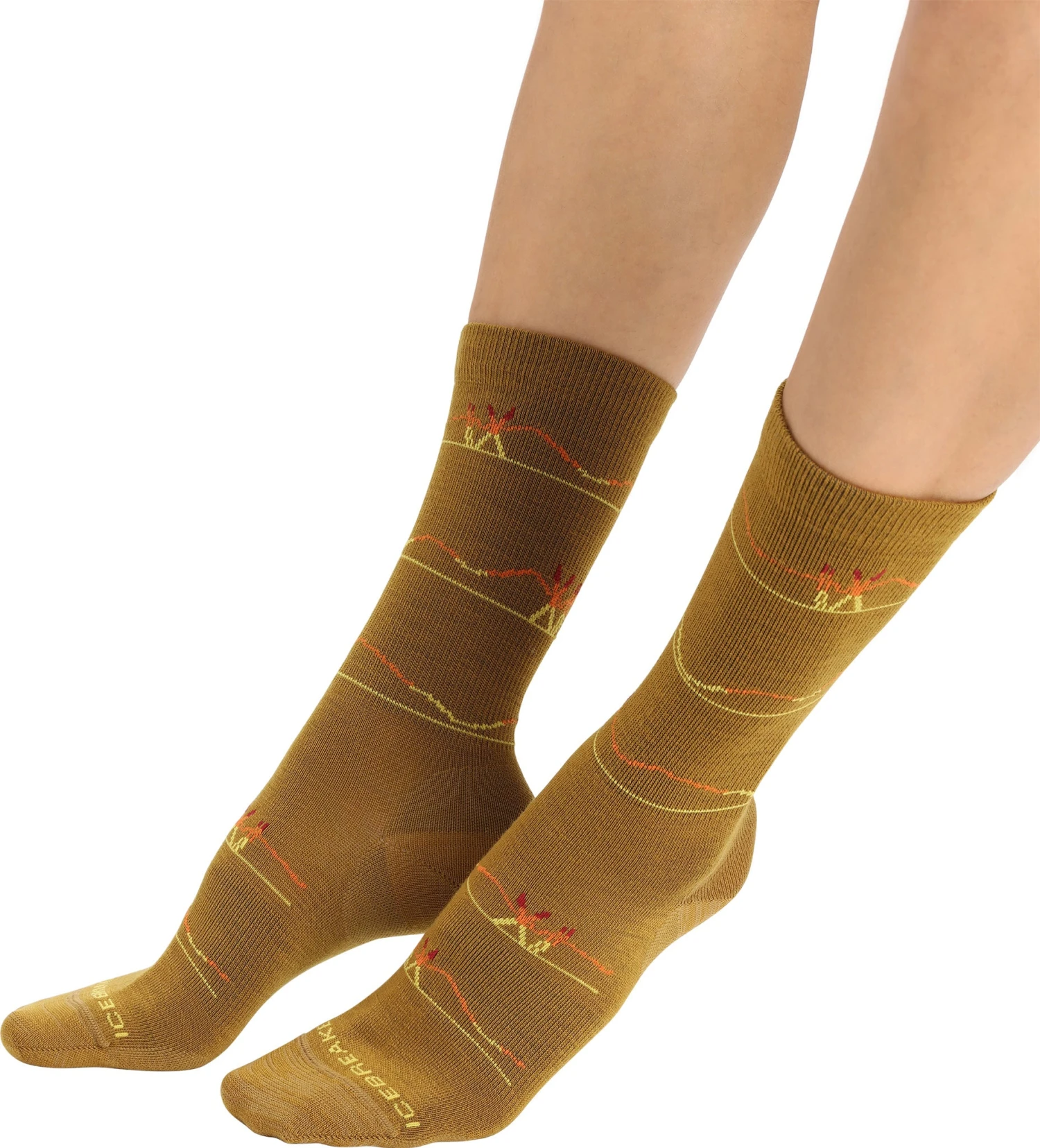 Icebreaker Merino Lifestyle Ultralight Crew Ski Socks Backcountry - Women's|-|Bas Backcountry Ski Merino Lifestyle Ultralight - Femme 8 Icebreaker Merino Lifestyle Ultralight Crew Ski Socks Backcountry - Women's|-|Bas Backcountry Ski Merino Lifestyle Ultralight - Femme - Image 6