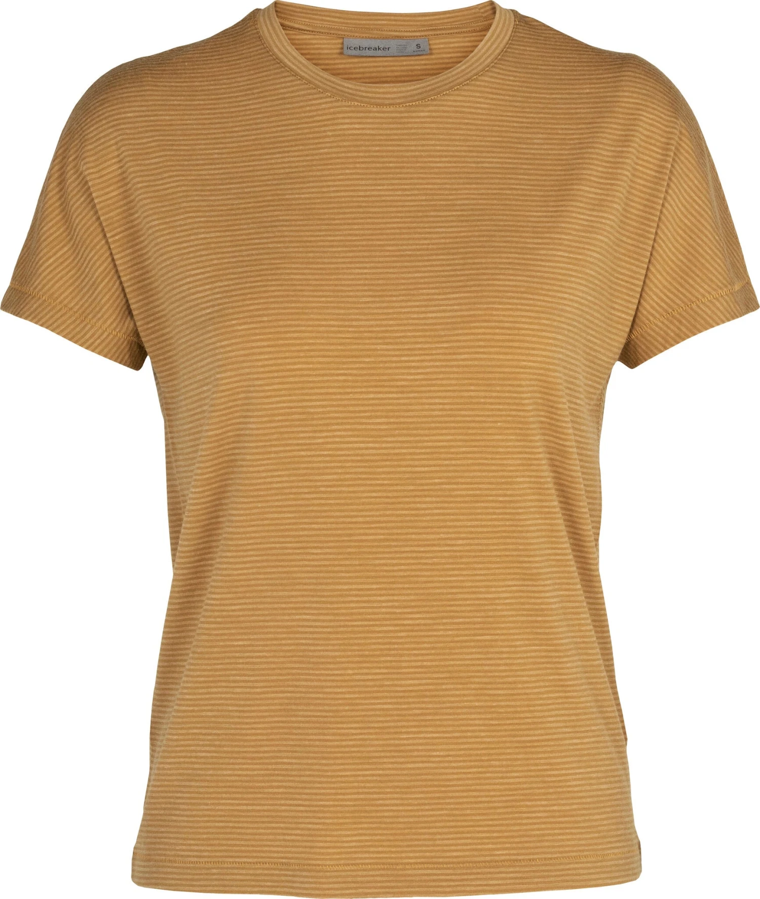 Icebreaker Utility Explore SS Crewe Stripe T-Shirt - Women's |-|T-shirt à Manches Courtes Et Col Rond Utility Explore Stripe - Femme 4 Icebreaker Utility Explore SS Crewe Stripe T-Shirt - Women's |-|T-shirt à Manches Courtes Et Col Rond Utility Explore Stripe - Femme - Image 2