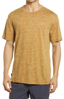 Icebreaker Dowlas SS Crewe T-Shirt - Men's |-|T-shirt à Manches Courtes Et Col Rond Dowlas - Homme -Icebreaker ICE IB105501 7E 7EDetail1 20Coyote