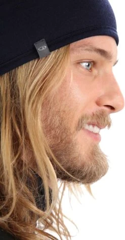 Icebreaker Pocket Beanie - Unisex|-|Tuque à Poche - Unisexe -Icebreaker ICE IBM200 7E 7EDetail2 20Cherry 20 20Midnight 20Navy 20Blue