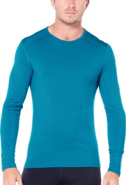 Icebreaker 200 Oasis Long Sleeve Crewe - Men's|-|Chandail à Manches Longues 200 Oasis - Homme -Icebreaker ICE SOL 104365 7E 7EFront Alpine