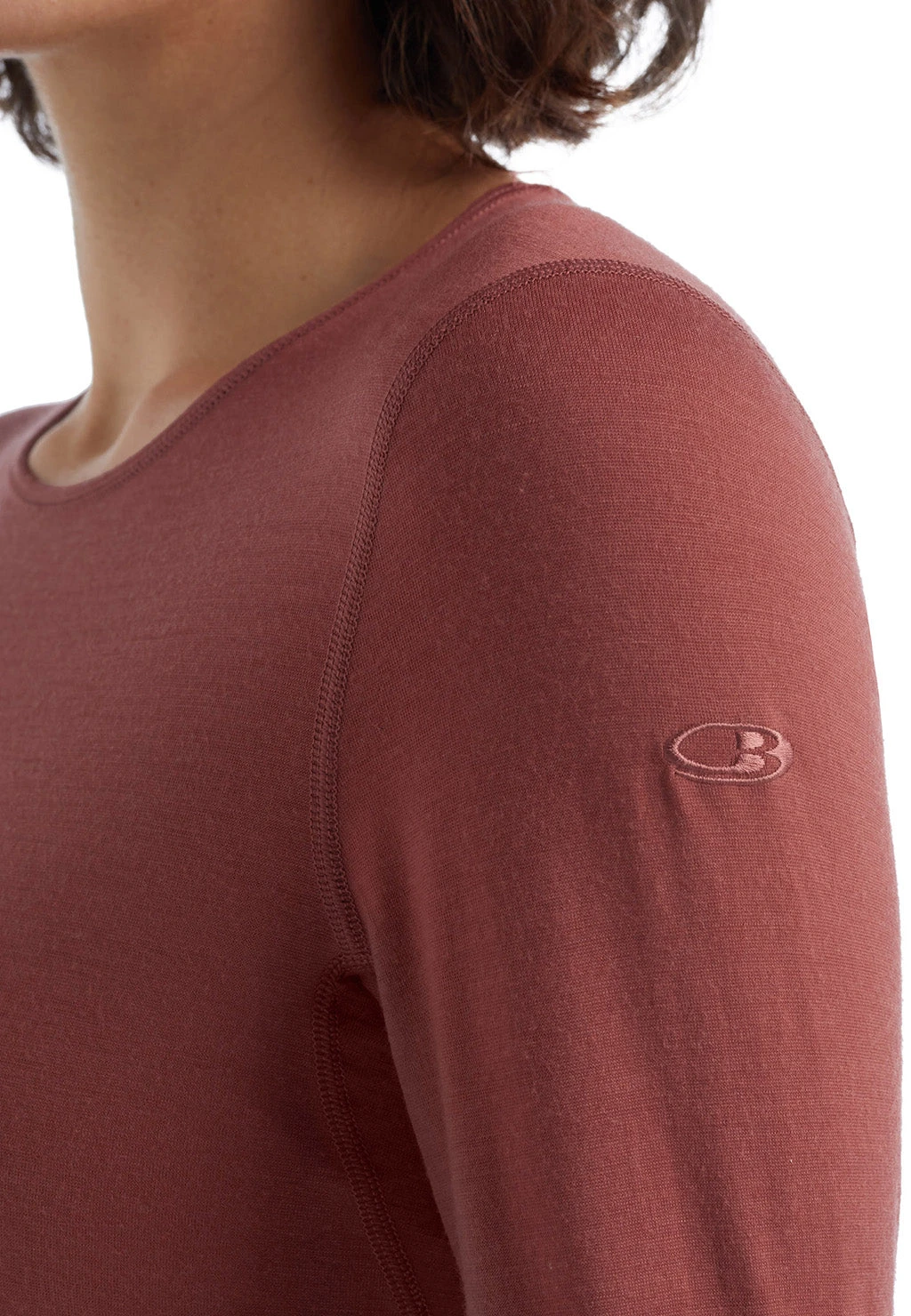 Icebreaker 200 Oasis Long Sleeve Crewe - Women's|-|Chandail à Manches Longues 200 Oasis - Femme 16 Icebreaker 200 Oasis Long Sleeve Crewe - Women's|-|Chandail à Manches Longues 200 Oasis - Femme - Image 14