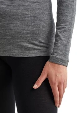 Icebreaker 200 Oasis Long Sleeve Crewe - Women's|-|Chandail à Manches Longues 200 Oasis - Femme 32 Icebreaker 200 Oasis Long Sleeve Crewe - Women's|-|Chandail à Manches Longues 200 Oasis - Femme -Icebreaker ICE SOL 104375 7E 7EDetail6 20Gritstone 20Heather 20 20013