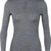 Icebreaker 200 Oasis Long Sleeve Half Zip - Women's|-|Chandail à Manches Longues Et Demi-glissière 200 Oasis Femme -Icebreaker ICE SOL 104380 7EGritstone 20Heather 20 20013