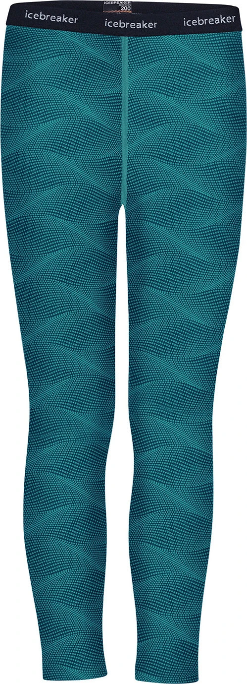 Icebreaker Kid's 200 Oasis Leggings Curve|-|Legging 200 Oasis Curve Enfant 3 Icebreaker Kid's 200 Oasis Leggings Curve|-|Legging 200 Oasis Curve Enfant