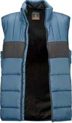 Icebreaker Stratus X Vest - Men's|-|Veste Stratus X - Homme -Icebreaker ice sol 103878 7E 7EStudio 20open 20Prussian 20Blue 20 20Jet 20Heather