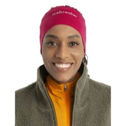 Icebreaker 200 Oasis Headband - Electron Pink -Icebreaker icebreaker 200 oasis headband electron pink 3 1555071