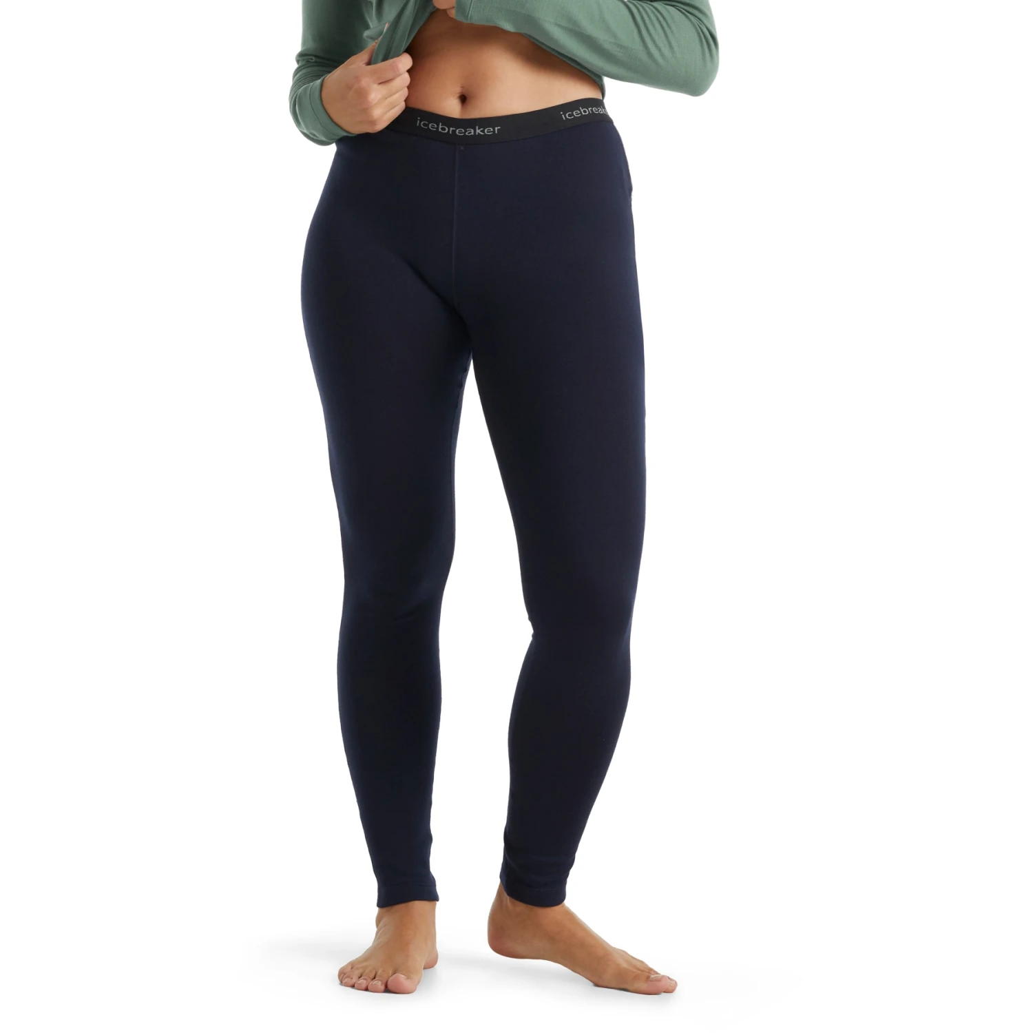 Icebreaker 260 Tech Leggings Women - Midnight Navy 3 Icebreaker 260 Tech Leggings Women - Midnight Navy