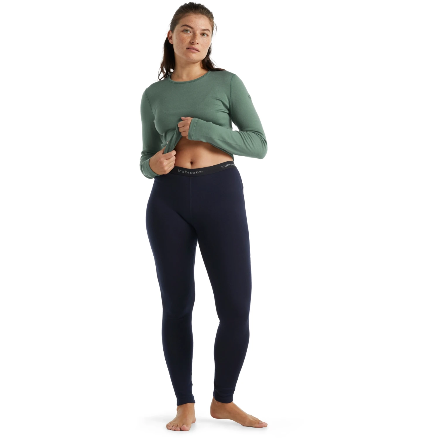 Icebreaker 260 Tech Leggings Women - Midnight Navy 9 Icebreaker 260 Tech Leggings Women - Midnight Navy - Image 7