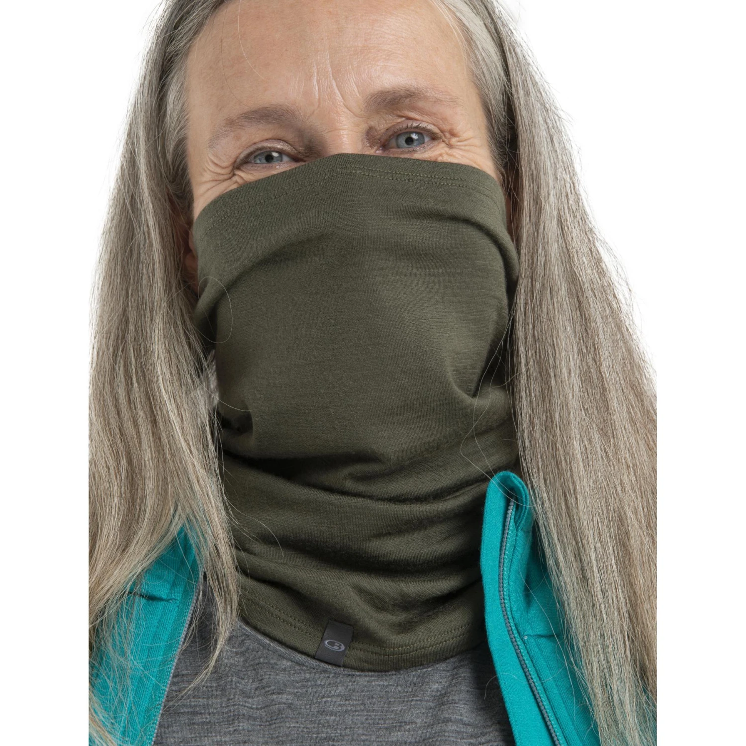 Icebreaker Flexi Chute Multi Functional Cloth - Loden 8 Icebreaker Flexi Chute Multi Functional Cloth - Loden - Image 6