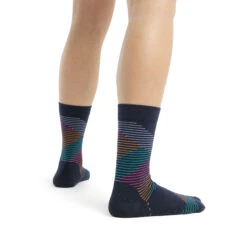 Icebreaker Lifestyle Fine Gauge Crew Dashes Socks Women - Midnight Navy/Kyanite 7 Icebreaker Lifestyle Fine Gauge Crew Dashes Socks Women - Midnight Navy/Kyanite -Icebreaker icebreaker lifestyle fine gauge crew dashes damen socken midnigh 2 1558471
