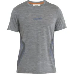 Icebreaker Sphere II Synergism Short Sleeve Tee Men - Metro HTHR 12 Icebreaker Sphere II Synergism Short Sleeve Tee Men - Metro HTHR -Icebreaker icebreaker mens 125 cool lite sphere ii synergism short sleeve tee metro hthr 1 1486407