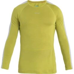 Icebreaker 125 ZoneKnit™ Long Sleeve Crewe Men - Bio Lime/Ether 13 Icebreaker 125 ZoneKnit™ Long Sleeve Crewe Men - Bio Lime/Ether -Icebreaker icebreaker mens 125 zoneknit long sleeve crewe bio lime ether 1 1487429