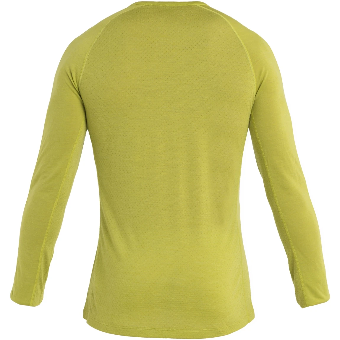 Icebreaker 125 ZoneKnit™ Long Sleeve Crewe Men - Bio Lime/Ether 6 Icebreaker 125 ZoneKnit™ Long Sleeve Crewe Men - Bio Lime/Ether - Image 4