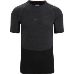 Icebreaker 125 ZoneKnit™ Short Sleeve Crewe Men - Jet Hthr/Black/Metro Hthr 11 Icebreaker 125 ZoneKnit™ Short Sleeve Crewe Men - Jet Hthr/Black/Metro Hthr -Icebreaker icebreaker mens 125 zoneknit short sleeve crewe jet hthr black metro hthr 1 1383861