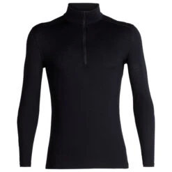 Icebreaker 200 Oasis Half Zip Long Sleeve Shirt Men - Black 10 Icebreaker 200 Oasis Half Zip Long Sleeve Shirt Men - Black -Icebreaker icebreaker mens 200 oasis half zip black 1 841462