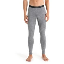 Icebreaker 200 Oasis Leggings Men - Gritstone HTHR