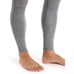Icebreaker 200 Oasis Leggings Men - Gritstone HTHR -Icebreaker icebreaker mens 200 oasis leggings gritstone hthr 6 1459253