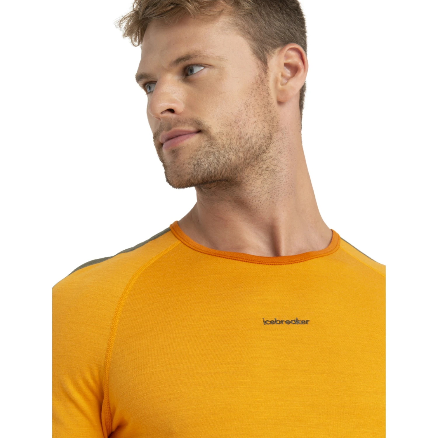 Icebreaker 200 Sonebula Crewe Long Sleeve Shirt Men - Earth/Solar/Loden 7 Icebreaker 200 Sonebula Crewe Long Sleeve Shirt Men - Earth/Solar/Loden - Image 5