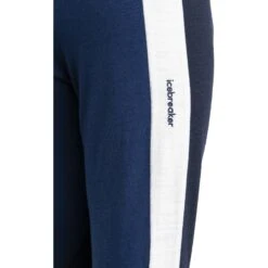 Icebreaker 200 Sonebula Half Zip Long Sleeve Hood Shirt Men - Midnight Navy/Royal Navy/Snow -Icebreaker icebreaker mens 200 sonebula half zip long sleeve hood shirt midnight navy royal navy snow 4 1555384