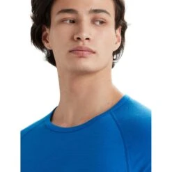 Icebreaker 200 Zone Crewe Long Sleeve Shirt Men - Lazurite -Icebreaker icebreaker mens 200 zone long sleeve crewe lazurite 4 1558321