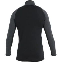 Icebreaker 200 ZoneKnit™ Half Zip Long Sleeve Shirt Men - Jet HTHR/Black/Metro HTHR -Icebreaker icebreaker mens 200 zoneknit long sleeve half zip shirt jet hthr black metro hthr 2 1513921