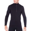 Icebreaker 260 Tech Half Zip Long Sleeve Shirt Men - Black 2 Icebreaker 260 Tech Half Zip Long Sleeve Shirt Men - Black -Icebreaker icebreaker mens 260 tech half zip ls black 2 841390