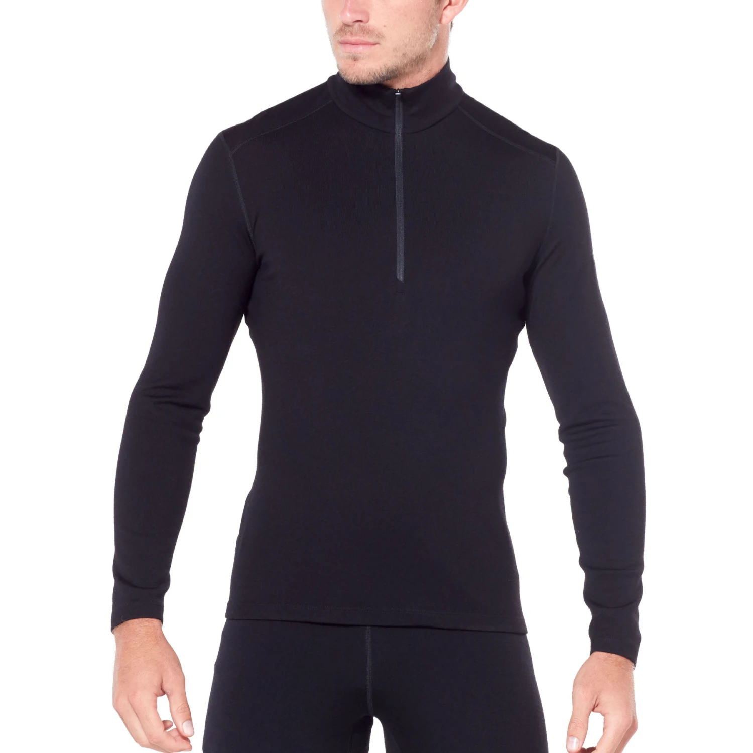 Icebreaker 260 Tech Half Zip Long Sleeve Shirt Men - Black 3 Icebreaker 260 Tech Half Zip Long Sleeve Shirt Men - Black
