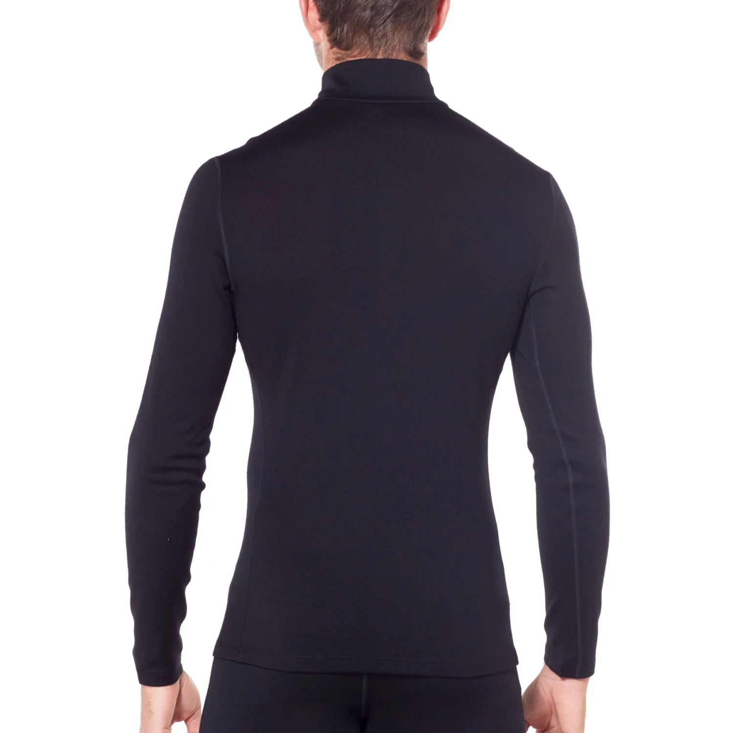 Icebreaker 260 Tech Half Zip Long Sleeve Shirt Men - Black 4 Icebreaker 260 Tech Half Zip Long Sleeve Shirt Men - Black - Image 2