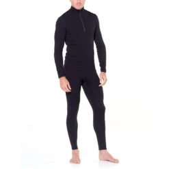 Icebreaker 260 Tech Half Zip Long Sleeve Shirt Men - Black 11 Icebreaker 260 Tech Half Zip Long Sleeve Shirt Men - Black -Icebreaker icebreaker mens 260 tech half zip ls black 4 841392