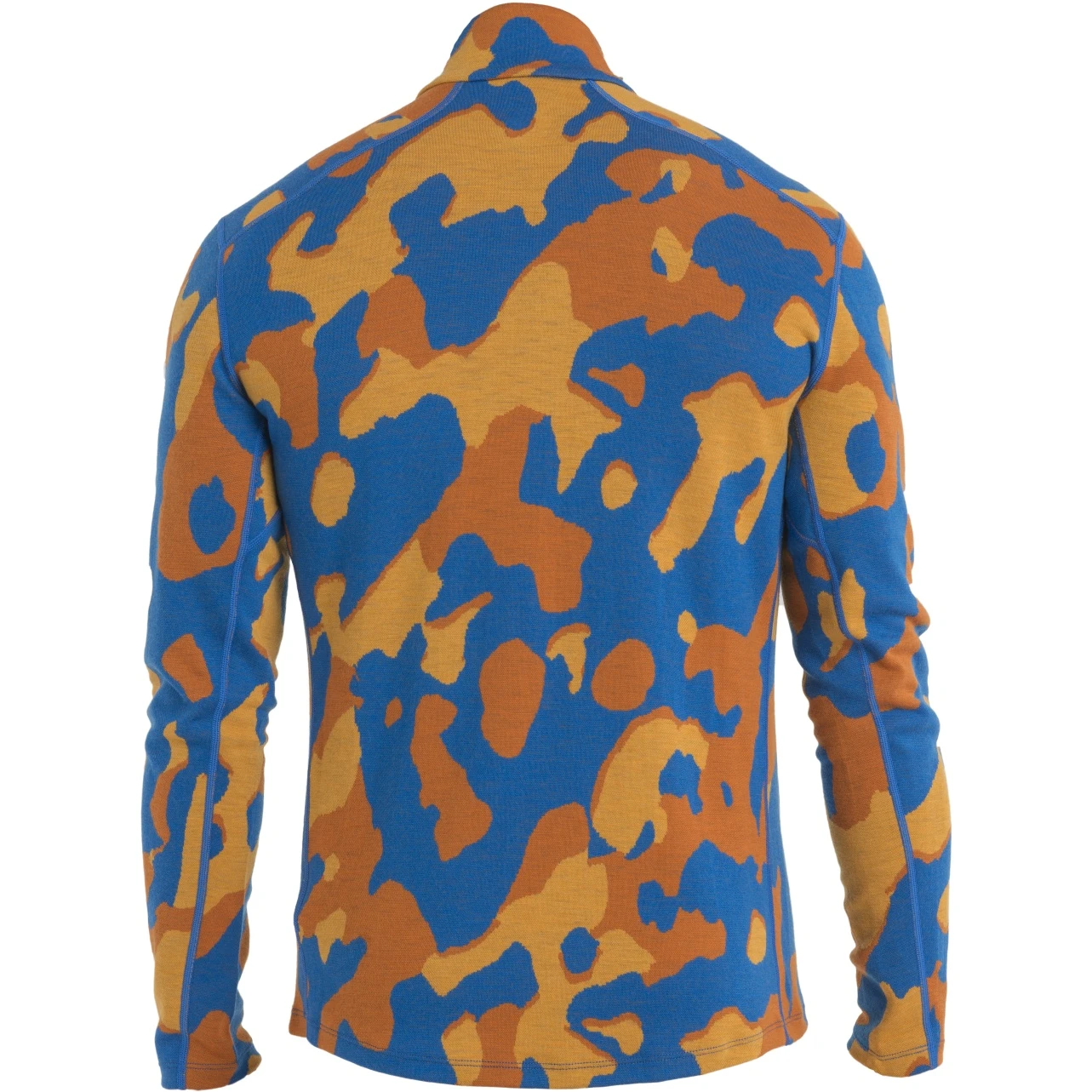 Icebreaker 260 Vertex Half Zip Natural Shades Long Sleeve Shirt Men - Lazurite/Solar/Earth 6 Icebreaker 260 Vertex Half Zip Natural Shades Long Sleeve Shirt Men - Lazurite/Solar/Earth - Image 4