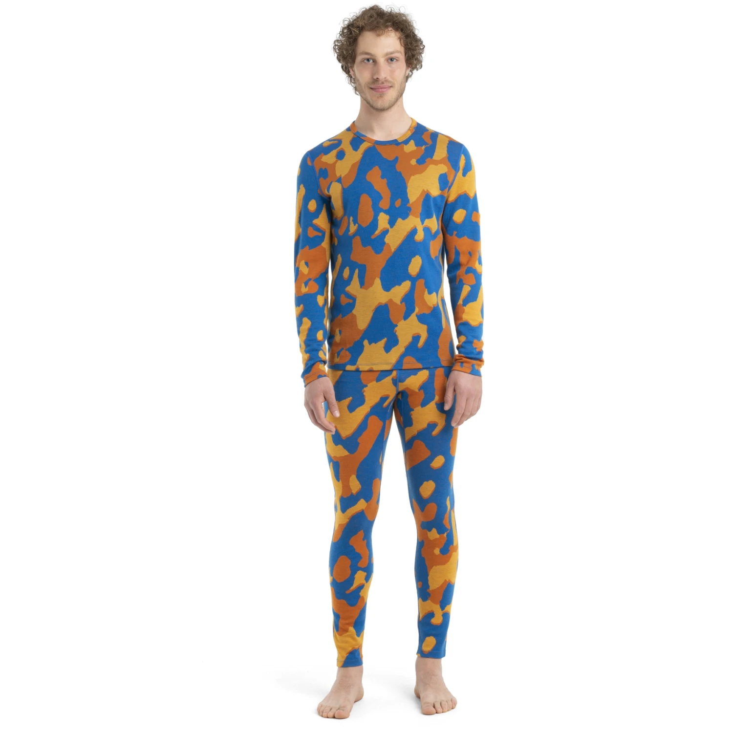 Icebreaker 260 Vertex Half Zip Natural Shades Long Sleeve Shirt Men - Lazurite/Solar/Earth 7 Icebreaker 260 Vertex Half Zip Natural Shades Long Sleeve Shirt Men - Lazurite/Solar/Earth - Image 5