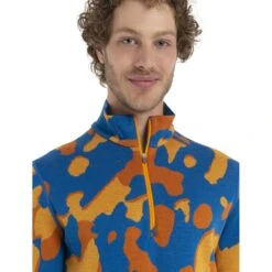 Icebreaker 260 Vertex Half Zip Natural Shades Long Sleeve Shirt Men - Lazurite/Solar/Earth 15 Icebreaker 260 Vertex Half Zip Natural Shades Long Sleeve Shirt Men - Lazurite/Solar/Earth -Icebreaker icebreaker mens 260 vertex half zip natural shades long sleeve shirt lazurite solar earth model 4 1499582