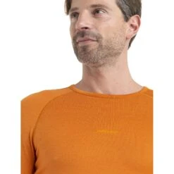 Icebreaker 260 ZoneKnit™ Crewe Long Sleeve Shirt Men - Earth/Solar 17 Icebreaker 260 ZoneKnit™ Crewe Long Sleeve Shirt Men - Earth/Solar -Icebreaker icebreaker mens 260 zoneknit long sleeve crewe earth solar model 6 1499624