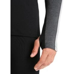 Icebreaker 260 ZoneKnit™ Crewe Long Sleeve Shirt Men - Jet HTHR/Black/Metro HTHR 13 Icebreaker 260 ZoneKnit™ Crewe Long Sleeve Shirt Men - Jet HTHR/Black/Metro HTHR -Icebreaker icebreaker mens 260 zoneknit long sleeve crewe jet hthr black metro hthr 6 1487403