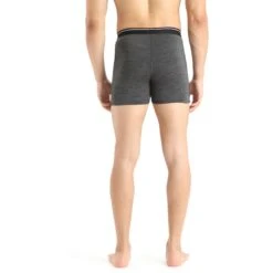 Icebreaker Anatomica Boxers Men - Jet HTHR -Icebreaker icebreaker mens anatomica boxers jet hthr 2 1553957