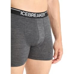 Icebreaker Anatomica Boxers Men - Jet HTHR -Icebreaker icebreaker mens anatomica boxers jet hthr 4 1553959