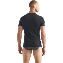 Icebreaker Anatomica Crewe Short Sleeve Shirt Men - Black/Monsoon 7 Icebreaker Anatomica Crewe Short Sleeve Shirt Men - Black/Monsoon -Icebreaker icebreaker mens anatomica crewe short sleeve shirt black monsoon 2 1457720