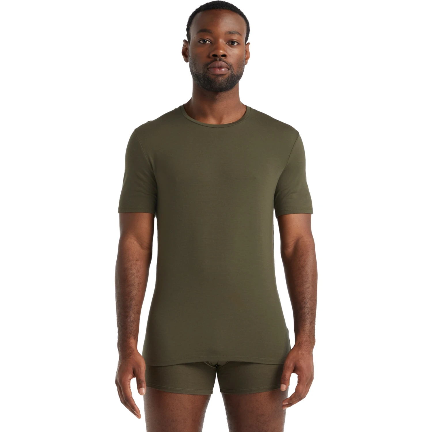 Icebreaker Anatomica Crewe Short Sleeve Shirt Men - Loden 3 Icebreaker Anatomica Crewe Short Sleeve Shirt Men - Loden