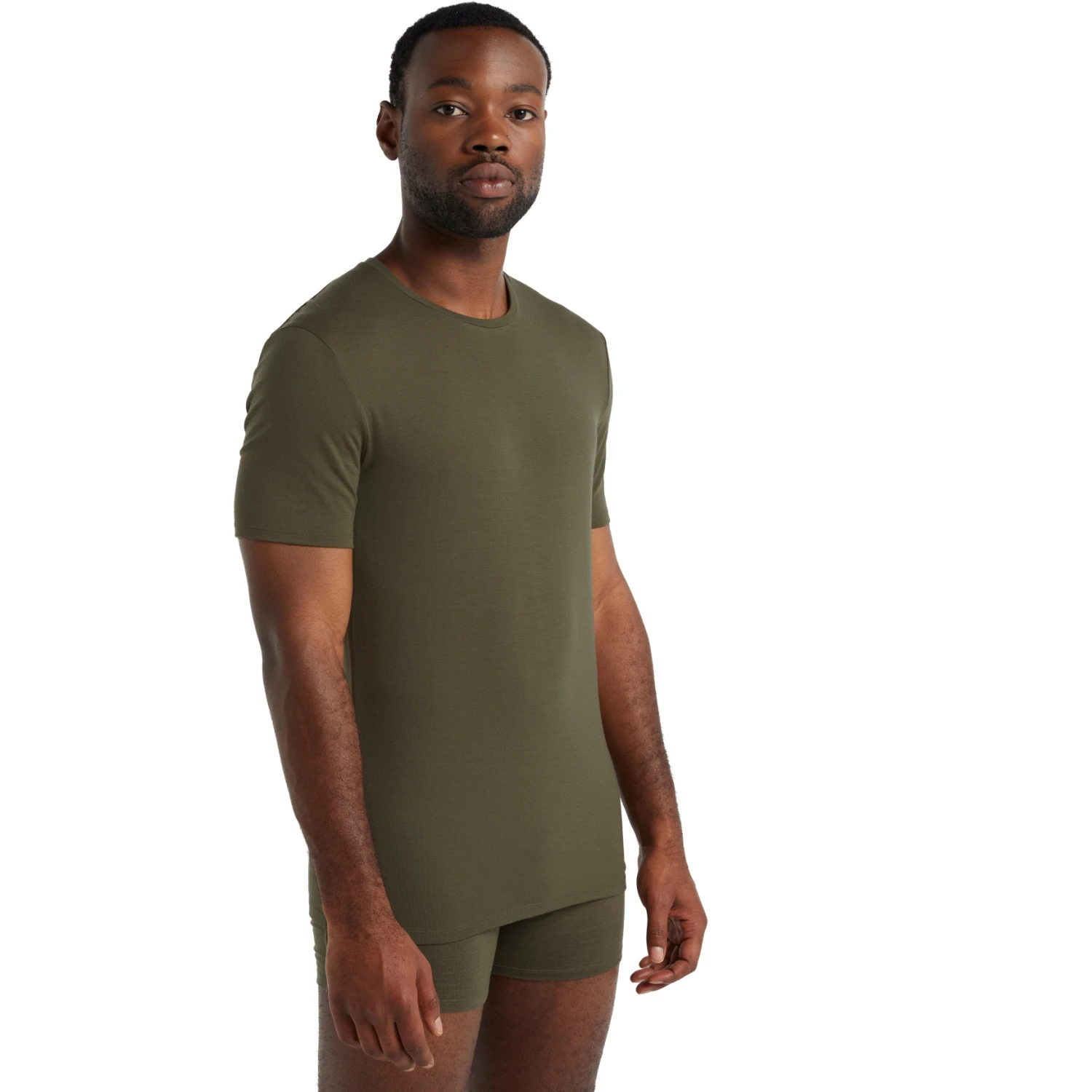 Icebreaker Anatomica Crewe Short Sleeve Shirt Men - Loden 4 Icebreaker Anatomica Crewe Short Sleeve Shirt Men - Loden - Image 2