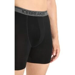 Icebreaker Anatomica Long Boxers Men - Black 11 Icebreaker Anatomica Long Boxers Men - Black -Icebreaker icebreaker mens anatomica long boxers black 4 1457750