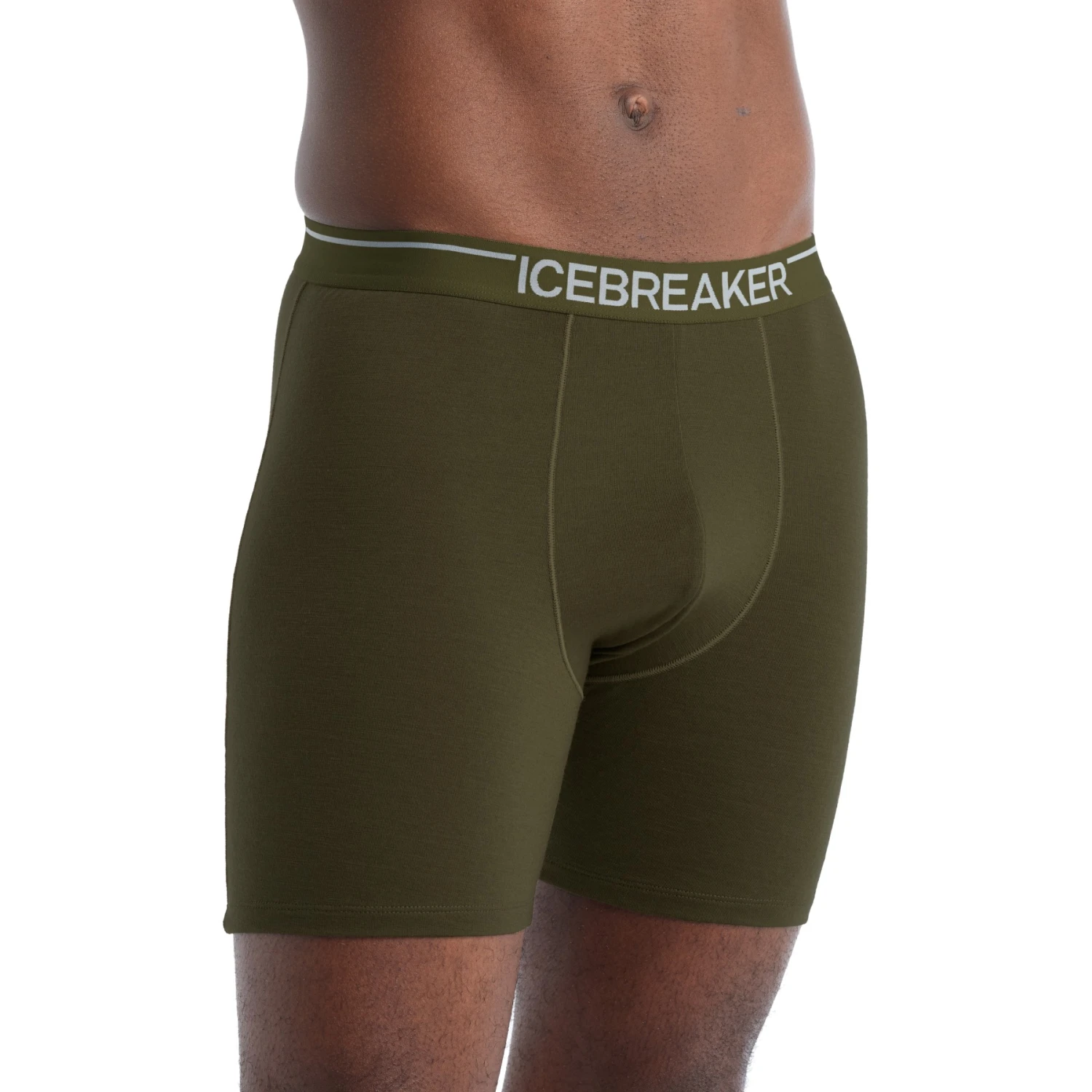 Icebreaker Anatomica Long Boxers Men - Loden 4 Icebreaker Anatomica Long Boxers Men - Loden - Image 2