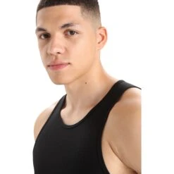 Icebreaker Anatomica Tank Men - Black/Monsoon 14 Icebreaker Anatomica Tank Men - Black/Monsoon -Icebreaker icebreaker mens anatomica tank black monsoon 5 1457743