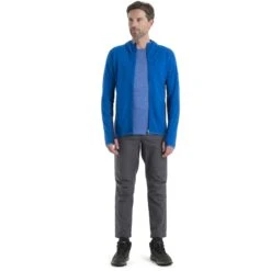 Icebreaker Descender Zip Hood Long Sleeve Midlayer Men - Lazurite/Royal Navy 18 Icebreaker Descender Zip Hood Long Sleeve Midlayer Men - Lazurite/Royal Navy -Icebreaker icebreaker mens descender zip hood long sleeve midlayer lazurite royal navy model 3 1498684