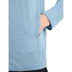 Icebreaker Granary Long Sleeve Zip Hoodie Men - Astral Blue -Icebreaker icebreaker mens granary long sleeve zip hoodie astral blue 8 1381613