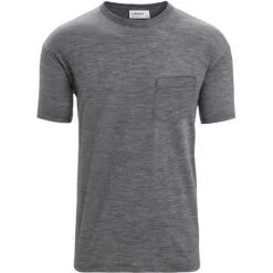 Icebreaker Granary Short Sleeve Pocket Tee Men - Gritstone Hthr 11 Icebreaker Granary Short Sleeve Pocket Tee Men - Gritstone Hthr -Icebreaker icebreaker mens granary short sleeve pocket tee gritstone hthr 1 1381271
